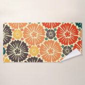 美しいレトロアールヌーボー バスタオル (バスタオル)