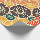 美しいレトロアールヌーボー ラッピングペーパー (角)