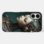 美しいレトロロボット Case-Mate iPhoneケース (裏面 (横))