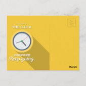 美しいレトロヴィンテージターコイズ車写真 ポストカード (裏面)