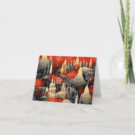 美しいレトロ シーズンカード