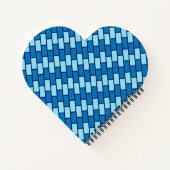 美しいレンガの壁のパターンが特徴のハードカバージャーナルで、あなたのライティングゲームをレベルアップ ノートブック (裏面)