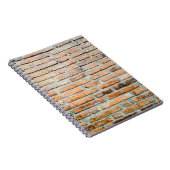 美しいレンガの壁古い古典的な抽象的な、アーキテック ノートブック (右側)