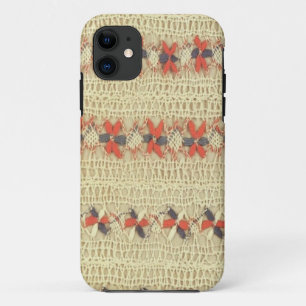 美しいレースのような星の芸術のiPhone 5の場合- iPhone 11 ケース