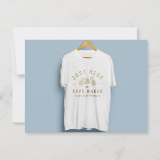 美しいロゴのTシャツデザイン ポストカード
