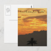 美しいロサンゼルスはがき！ ポストカード (正面/裏面)