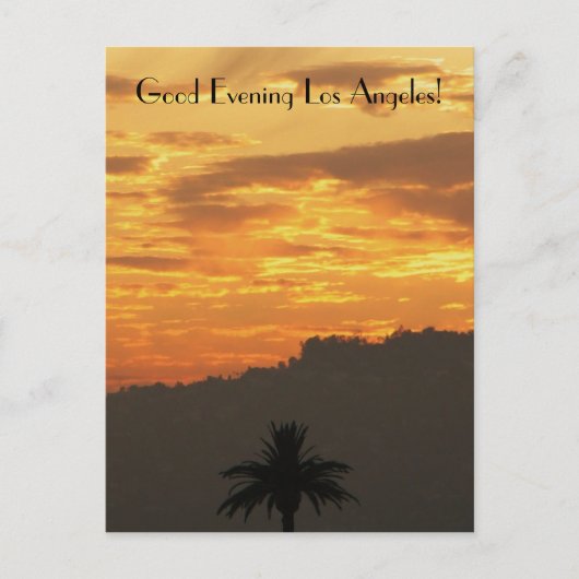 美しいロサンゼルスはがき！ ポストカード (正面)