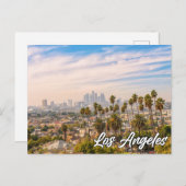 美しいロサンゼルス，カリフォルニア，アメリカ ポストカード (正面/裏面)
