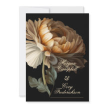 美しいロマンチックな暗い古い絵を描世界の花