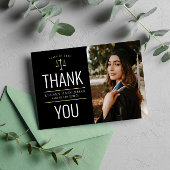 美しいロースクール感謝してい卒業生 ポストカード