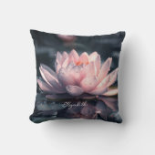 美しいロータス湖 クッション (正面)