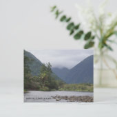 美しいワイピオ渓谷 ポストカード (スタンド正面)