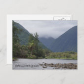 美しいワイピオ渓谷 ポストカード (正面/裏面)