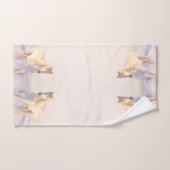 美しいワイルドホワイトホース バスタオルセット (ハンドタオル)