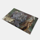 美しいワイルドボブキャットの写真 ドアマット (アングル)