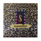 美しいワイルドモノグラムシエレガントック タイル (正面)