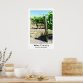美しいワインカントリーポスター！ ポスター (キッチン)