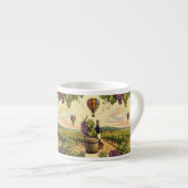 美しいワインカントリー熱気球 エスプレッソカップ (正面右)