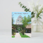 美しいワインカントリー/カリフォルニアのはがき! ポストカード (スタンド正面)