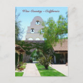 美しいワインカントリー/カリフォルニアのはがき! ポストカード (正面)