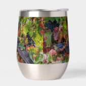 美しいワインブドウとつる植物 (左面)