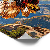 美しいワシ ポスター (角)