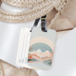 美しいワンダーラスト山の景観旅行 ラゲッジタグ<br><div class="desc">美しい山の風景は、これらの荷物タグを冒険の愛好家や世界の旅行者に最適にする。</div>
