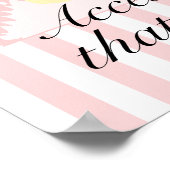 美しいワードローブ！ ポスター (角)