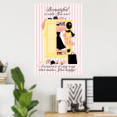 美しいワードローブ！ ポスター (ホームオフィス)