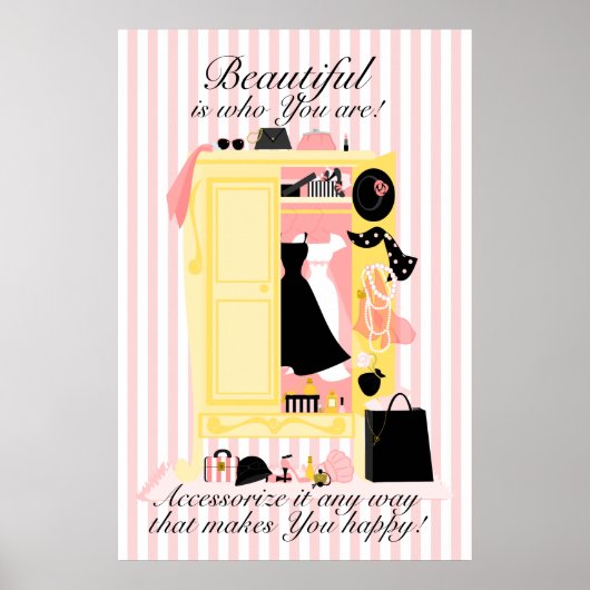 美しいワードローブ！ ポスター (正面)