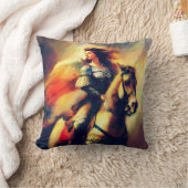 美しいヴァルキリーオンホース クッション (ブランケット)