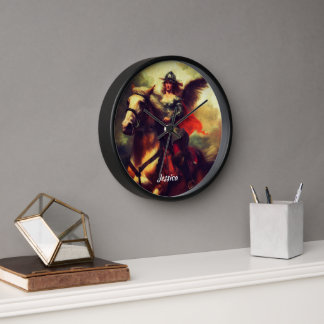 美しいヴァルキリーオンホース 壁時計