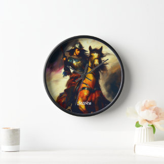 美しいヴァルキリーオンホース 壁時計