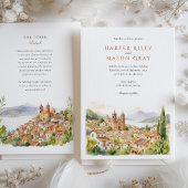 美しいヴァレデブラボメキシコウォーター色 招待状