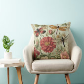 美しいヴィンテージとトンボ クッション (椅子)