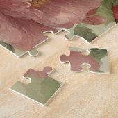 美しいヴィンテージとトンボ ジグソーパズル (側面)