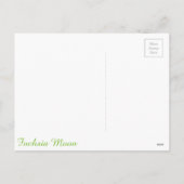 美しいヴィンテージのアールデコのバレンタインのカップル シーズンポストカード (裏面)