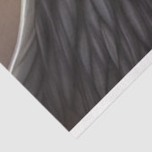 美しいヴィンテージのクリスマスエンジェルの切り離 薄葉紙 (詳細)