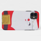 美しいヴィンテージのクリスマスサンタ Case-Mate iPhoneケース (裏面(横))