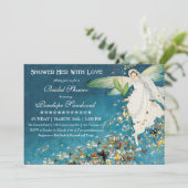 美しいヴィンテージのブライダルシャワー招待状 招待状 (スタンド正面)