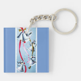 美しいヴィンテージの世紀半ばのモダンなレトロの天使 キーホルダー