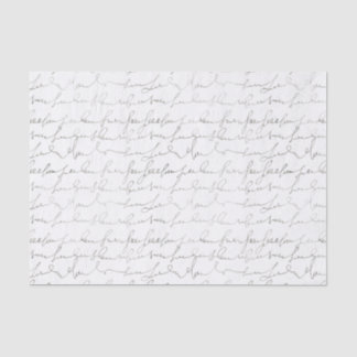 美しいヴィンテージの原稿 薄葉紙