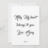 美しいヴィンテージの天使がハートを注ぐコルヌコピア シーズンカード (裏面)