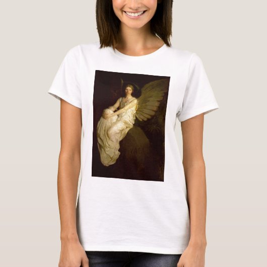 美しいヴィンテージの天使- Abbott Handerson Thayer Tシャツ (正面)