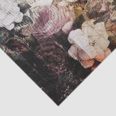 美しいヴィンテージの女性の花の抽象芸術 薄葉紙 (詳細)