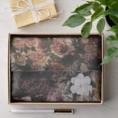 美しいヴィンテージの女性の花の抽象芸術 薄葉紙 (ギフト)