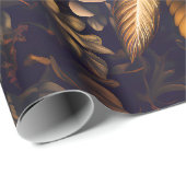 美しいヴィンテージの花のブーケ ラッピングペーパー (ロールコーナー)