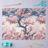 美しいヴィンテージアジインスパイアアさくらんぼ 薄葉紙 (クラフト)