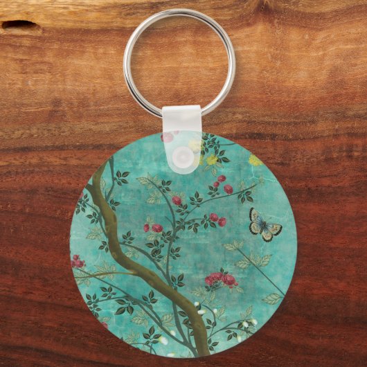 美しいヴィンテージアンティーク キーホルダー (正面)