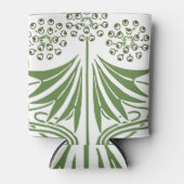 美しいヴィンテージイラストレーション 缶クーラー (正面)